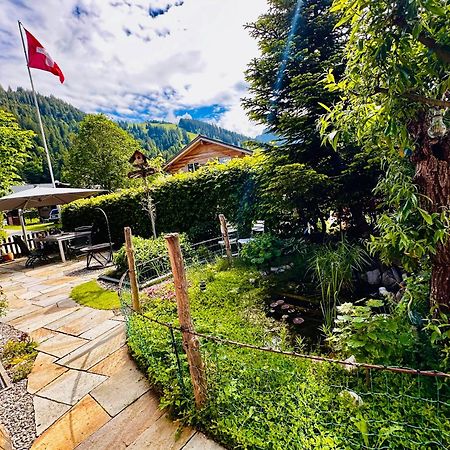 The Swiss Paradise 2 Apartment With Garden, Whirlpool, And Mountain Panorama Wirzweli Exterior photo